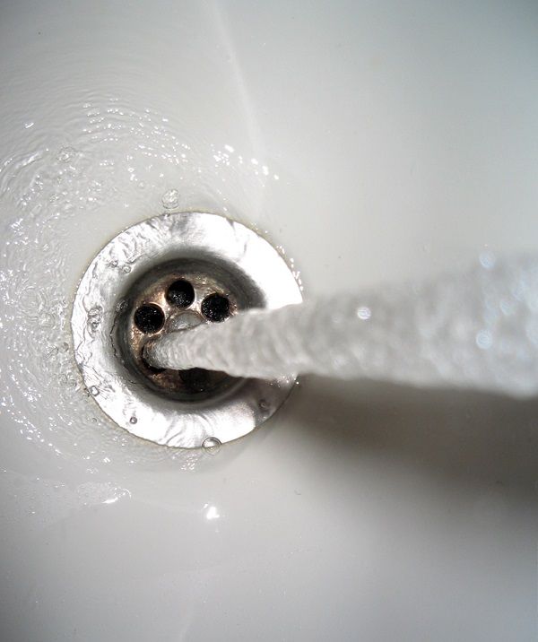 Clean your bathroom drains