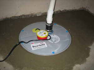 Advantage of using a sump pump